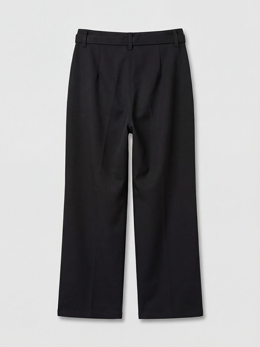 Pantalon Large à Détails de Ceinture pour Filles-1