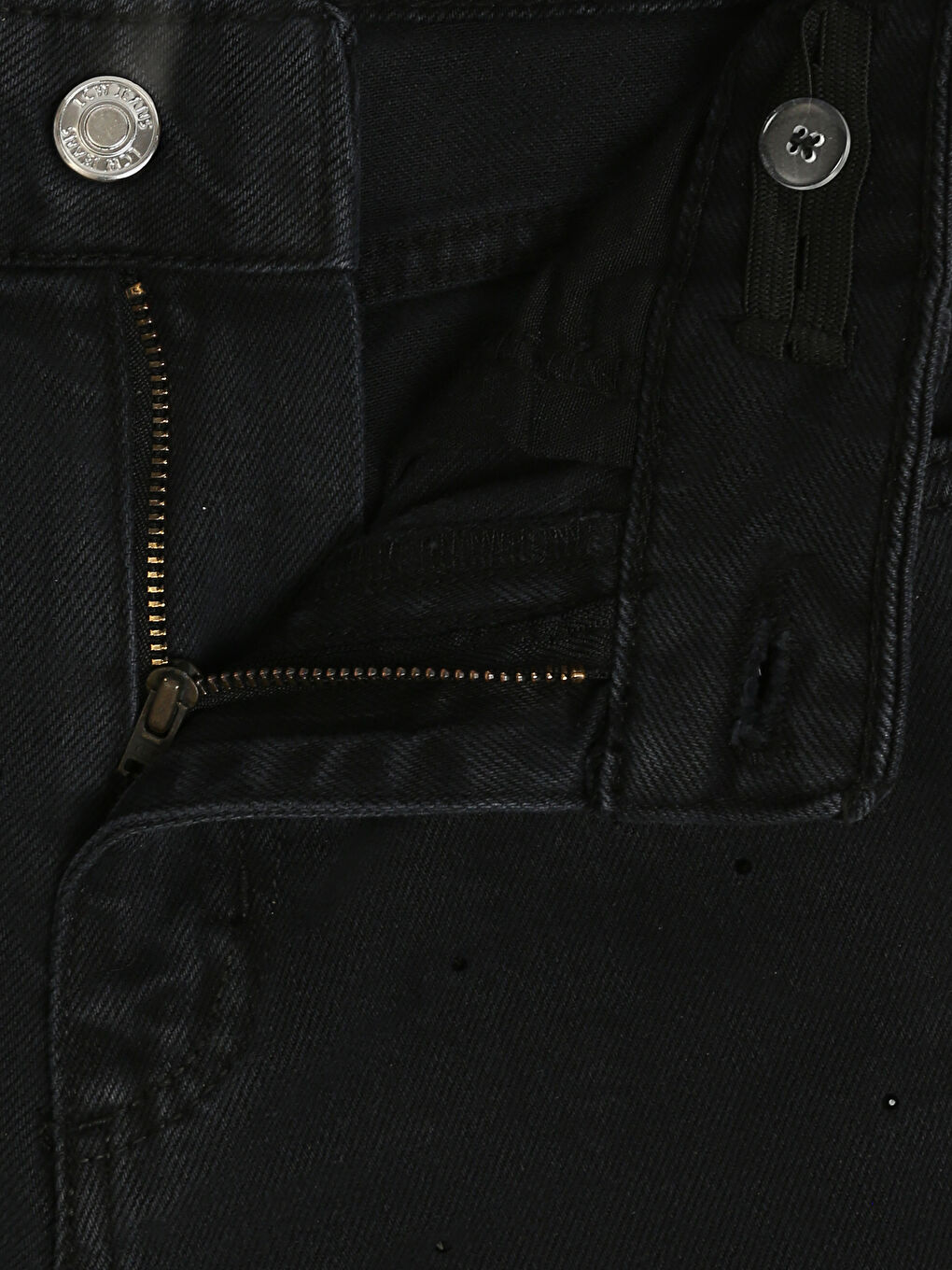 Wideleg Rhinestone Embellished Girls' Jeans-2