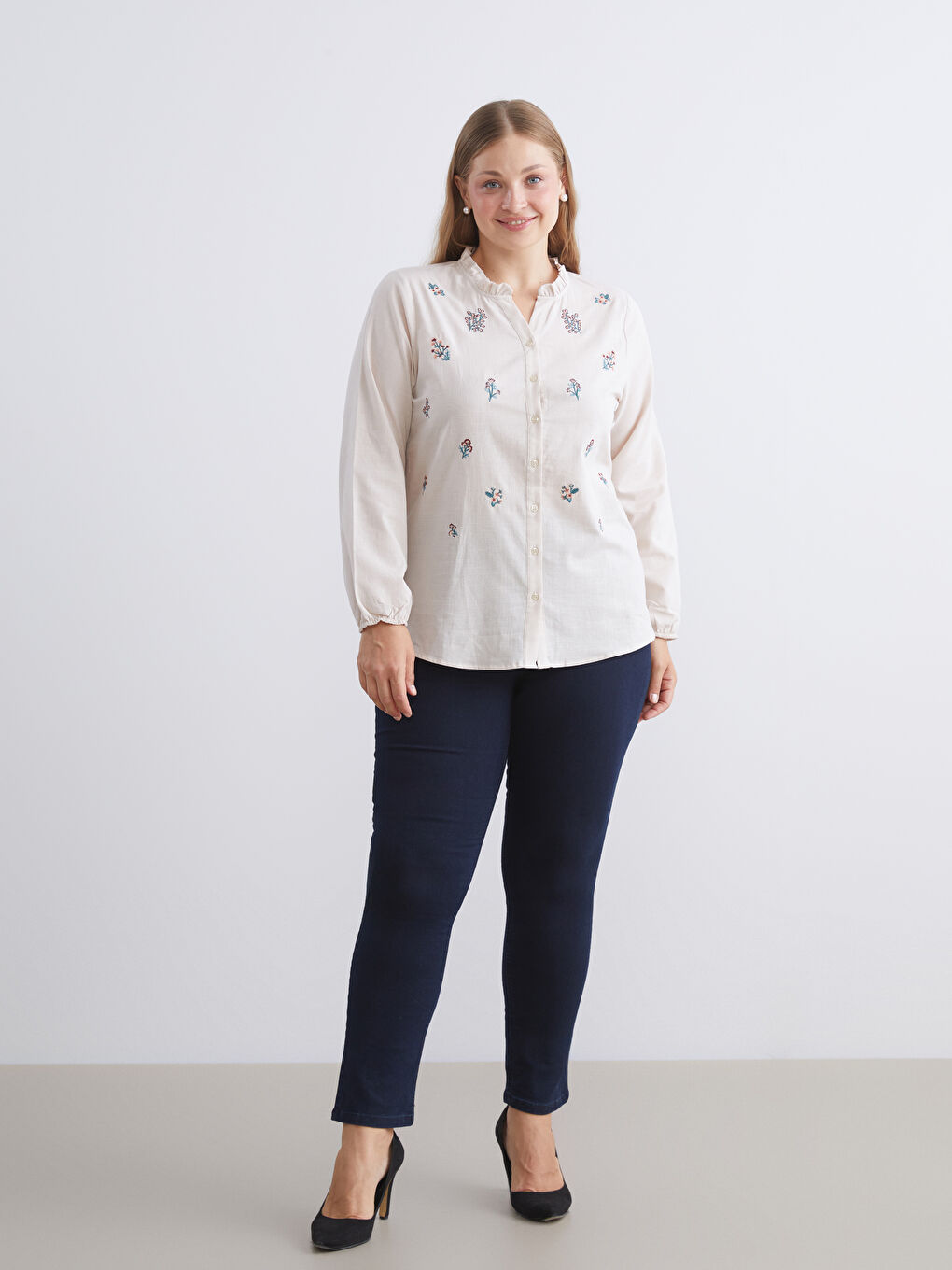 LCW Grace Woman GREY Blouse -W5GB99Z8-FKQ