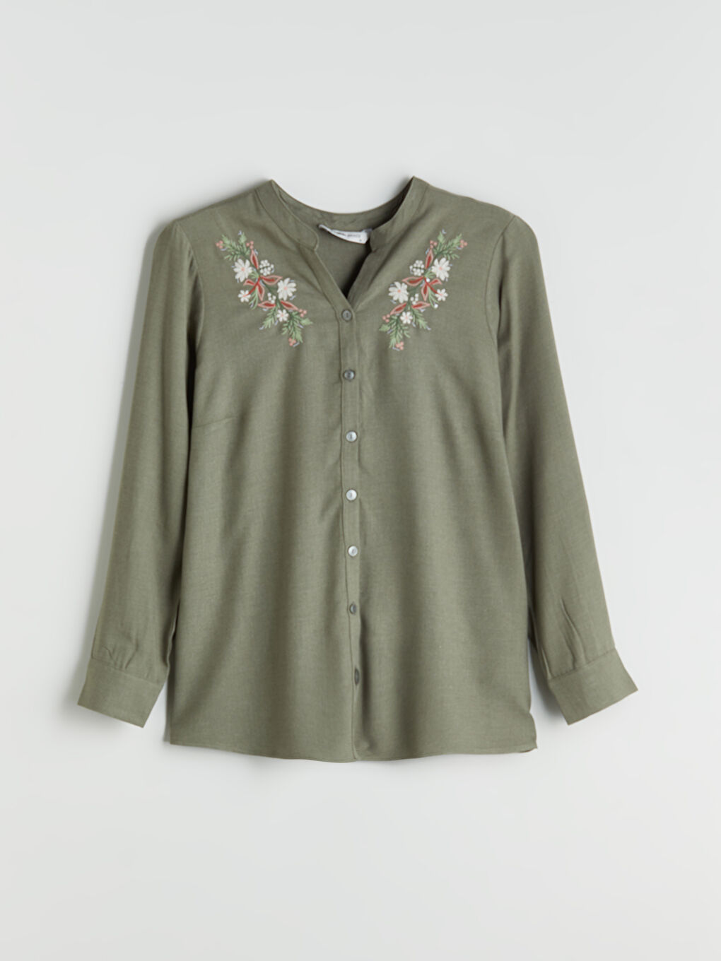 LCW Grace Woman KHAKI Blouse -W5GC01Z8-VDG