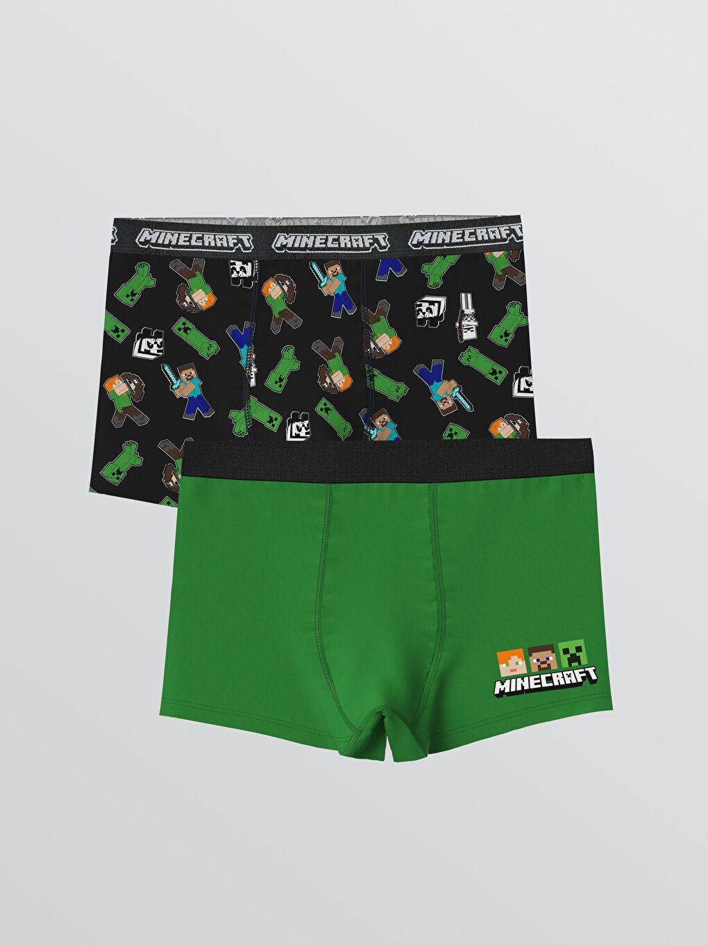 Minecraft Printed Boys' Boxer 2 Pack-1