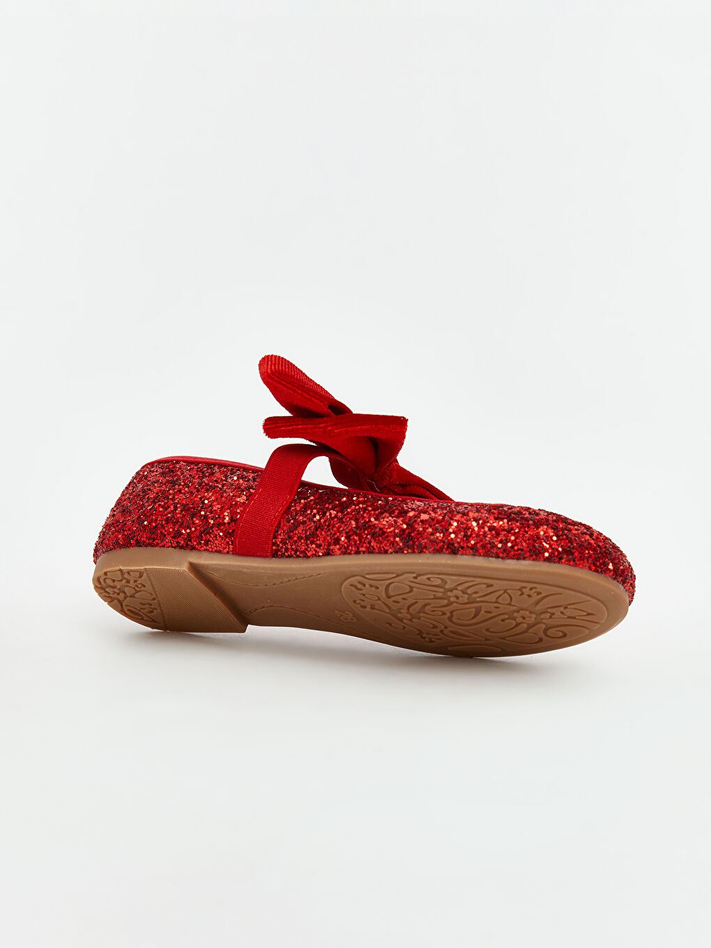 Bow Detailed Baby Girl Flats-3
