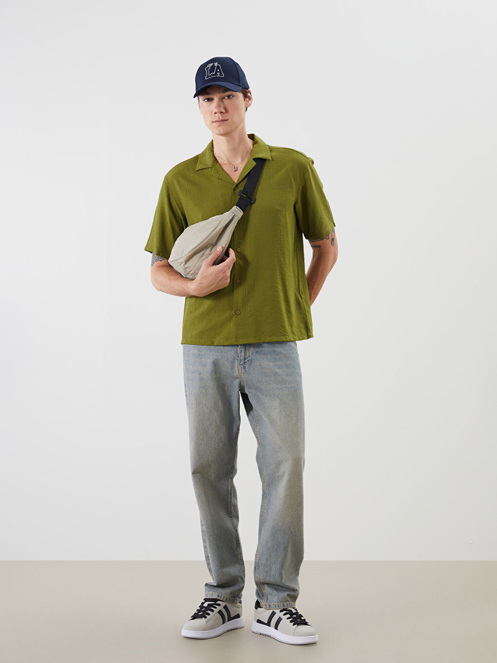 Man NAVY Baseball Cap-2