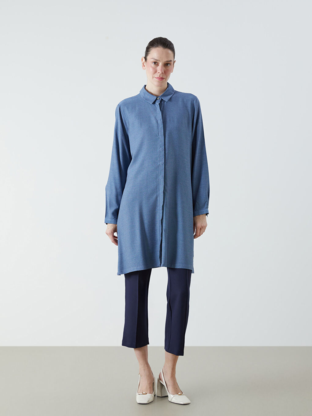 LCW Grace Regular Fit Women's Shirt Tunic -W5GC19Z8-CTG