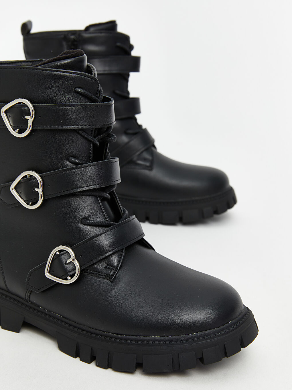 Faux Leather Girls' Boot-2