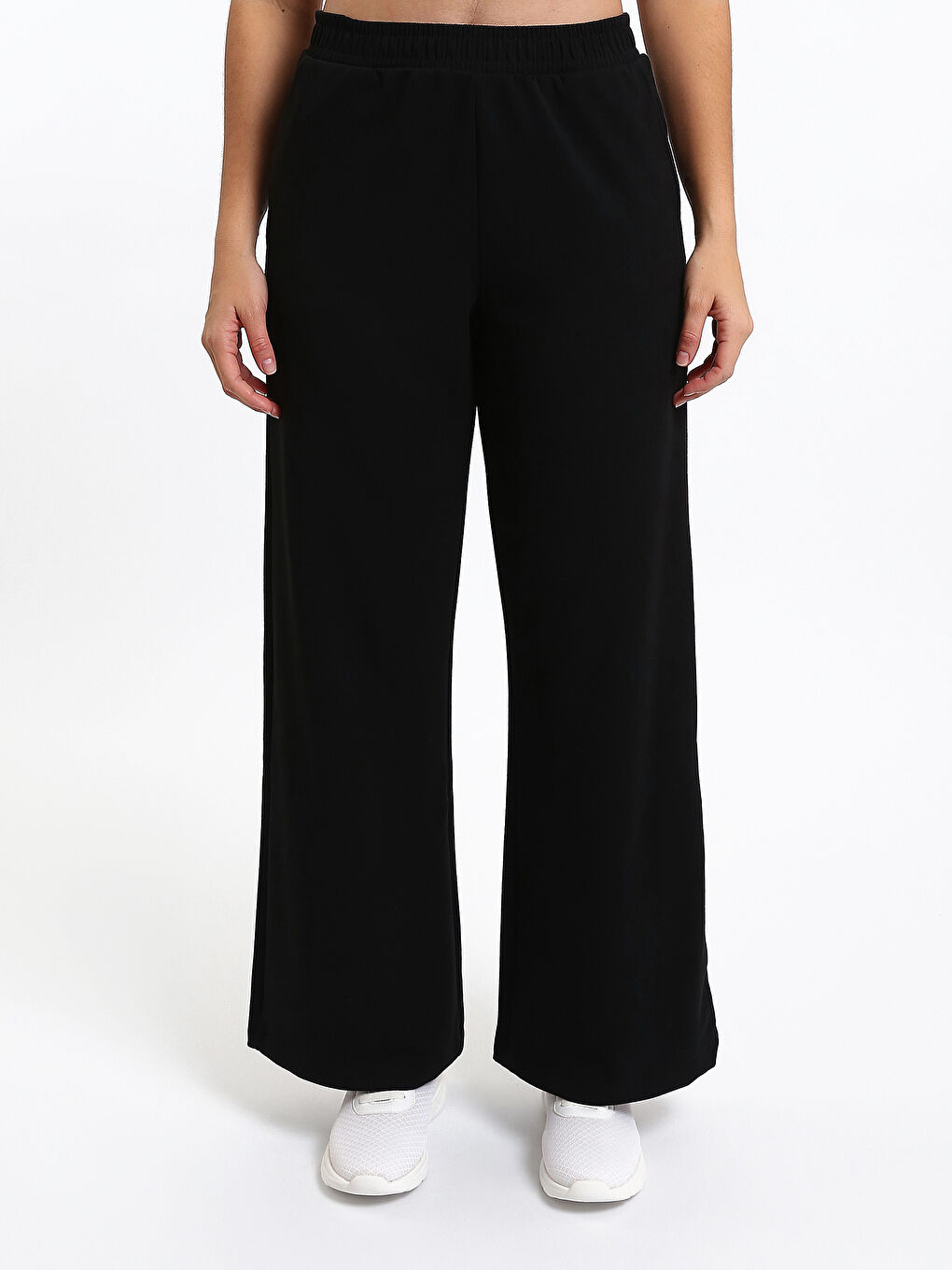 Women's Sweatpants with Elastic Waist-1