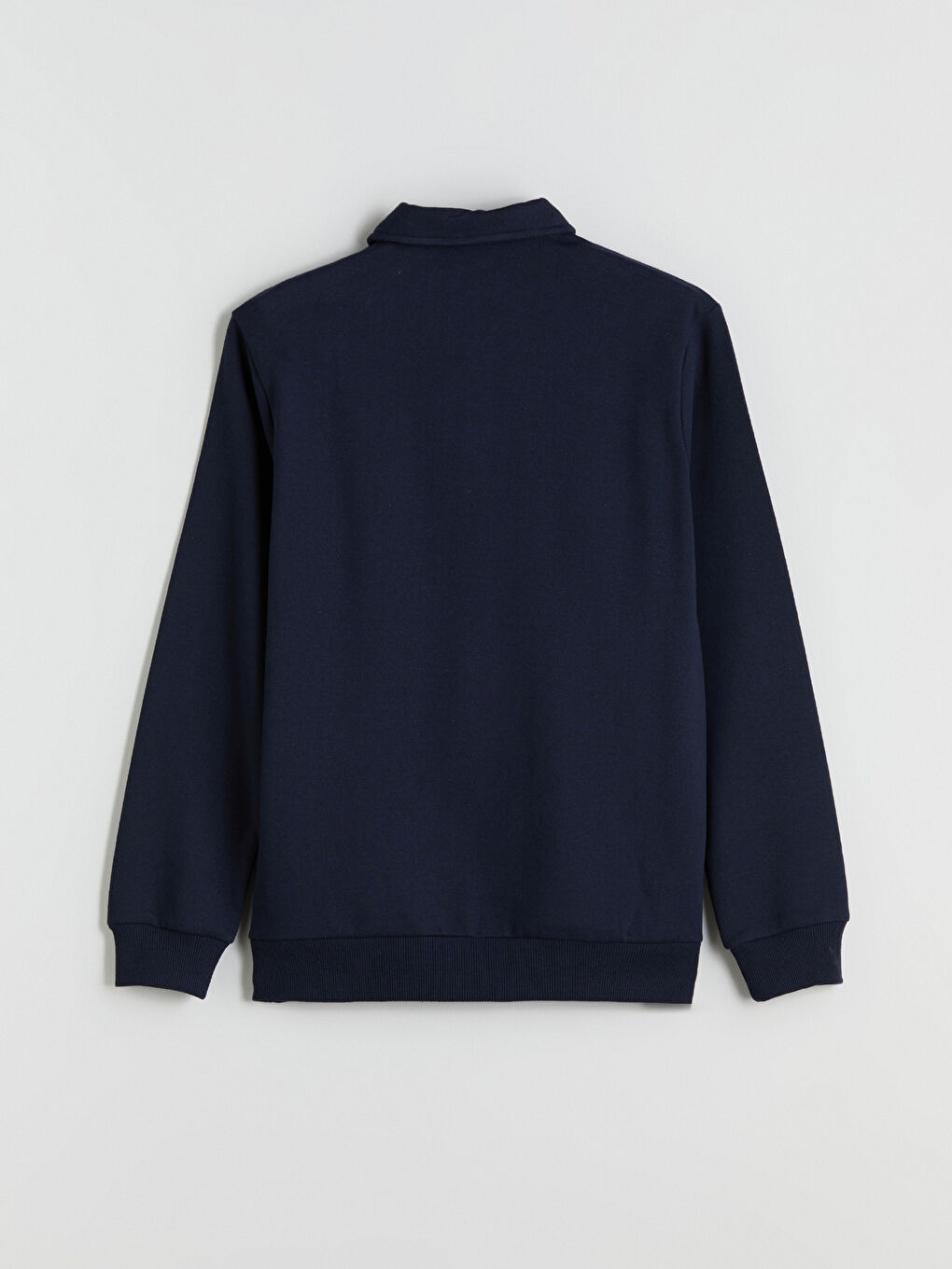 LCW ECO Polo Neck Men's Sweatshirt -W5GC36Z8-CRP