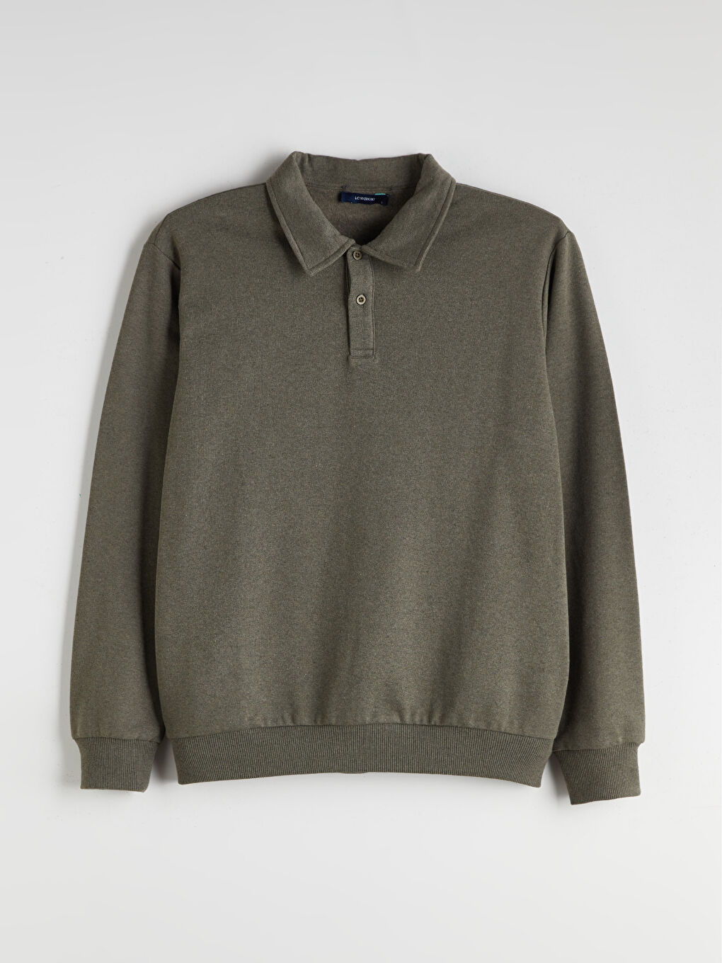 LCW ECO Polo Neck Men's Sweatshirt -W5GC36Z8-ZJZ