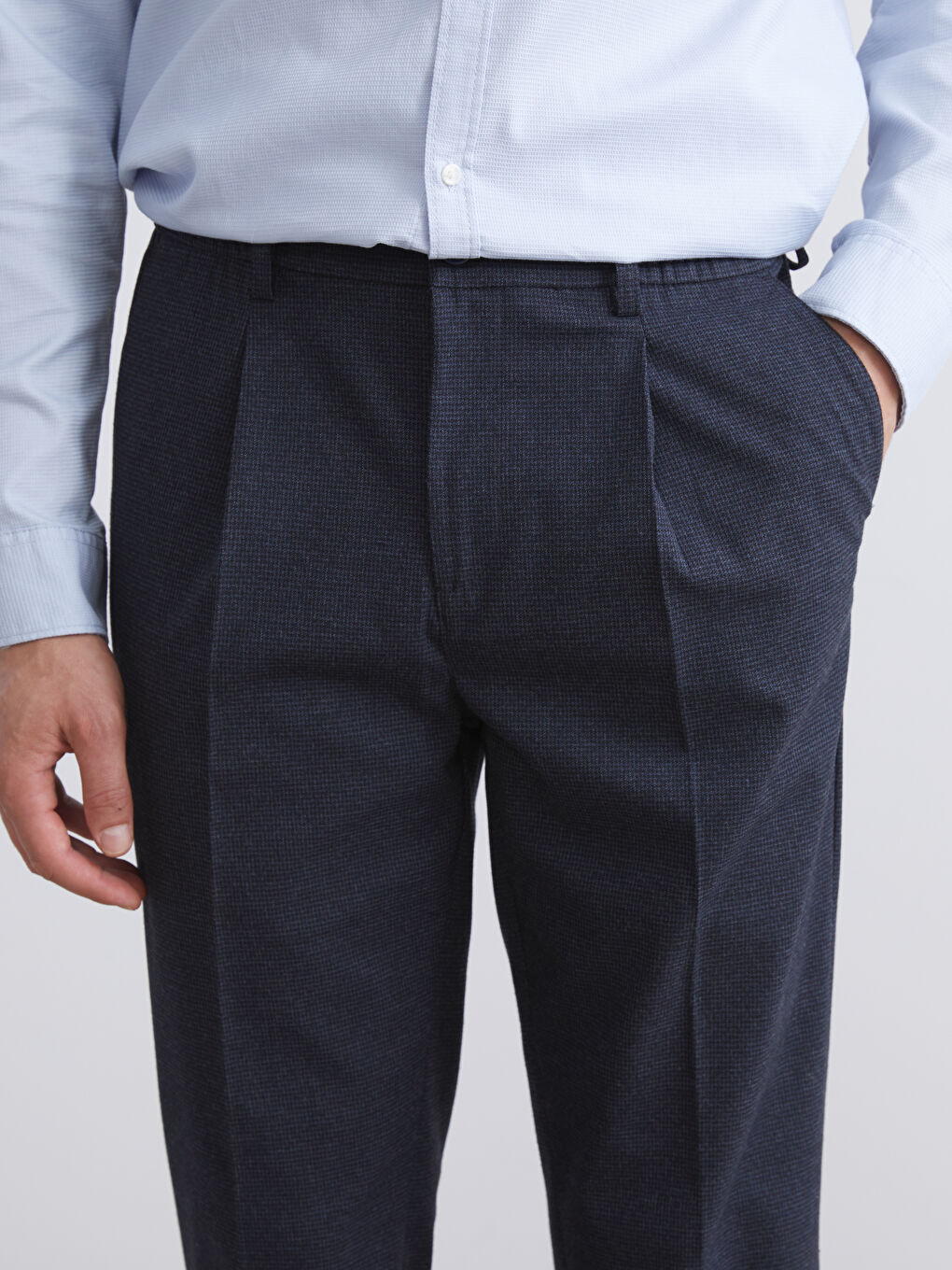 Standard Fit Men's Trousers-2