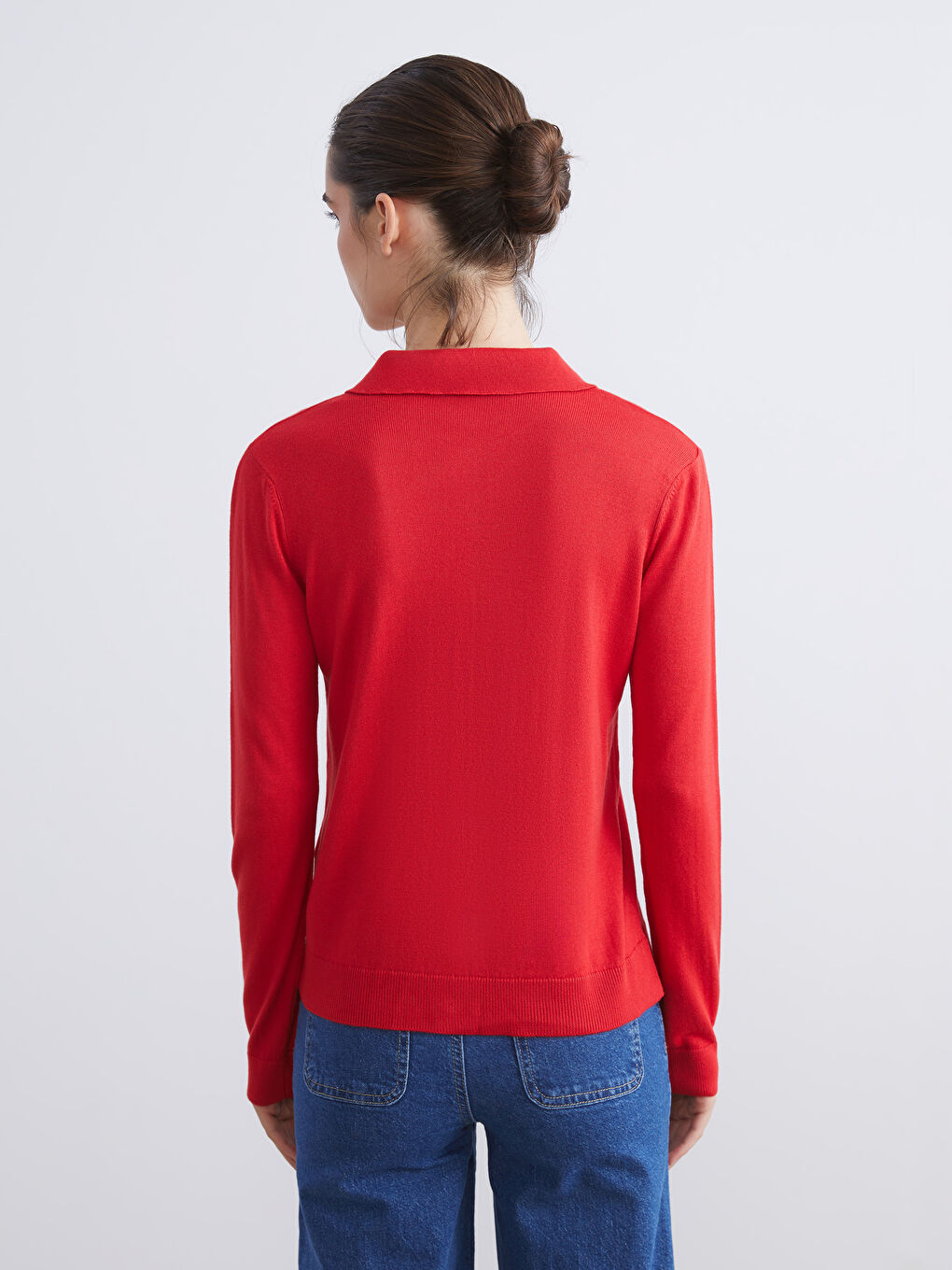 LCW Vision Woman RED Shirt -W5GC65Z8-S7R