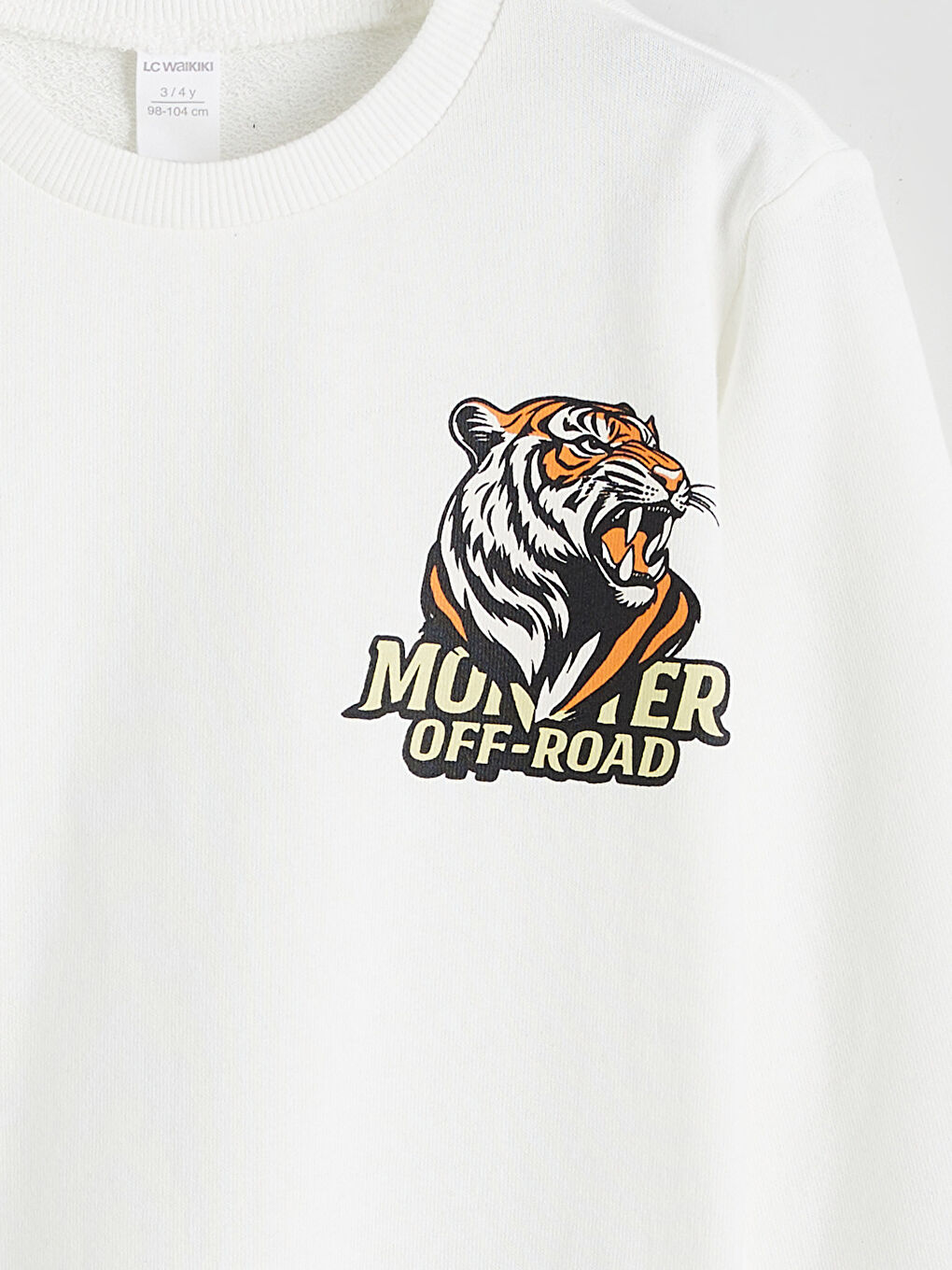 Принтиран Плътен Суитшърт за Момчета-6