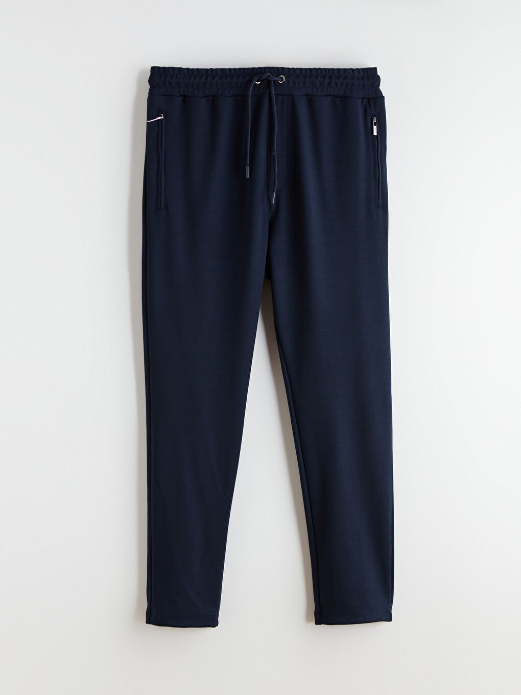 Lacivert Standart Kalıp Erkek Eşofman Altı-4