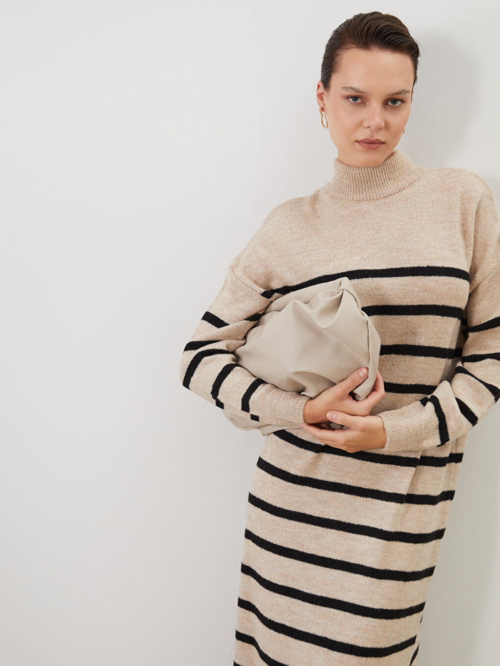 LCW Modest فستان أسود امرأة -W5GC89Z8-LEG