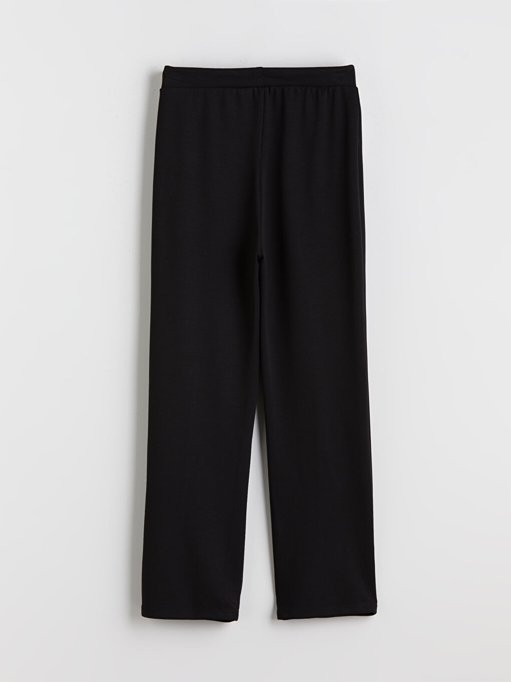 Siyah Beli Lastikli Kadın Eşofman Altı-5