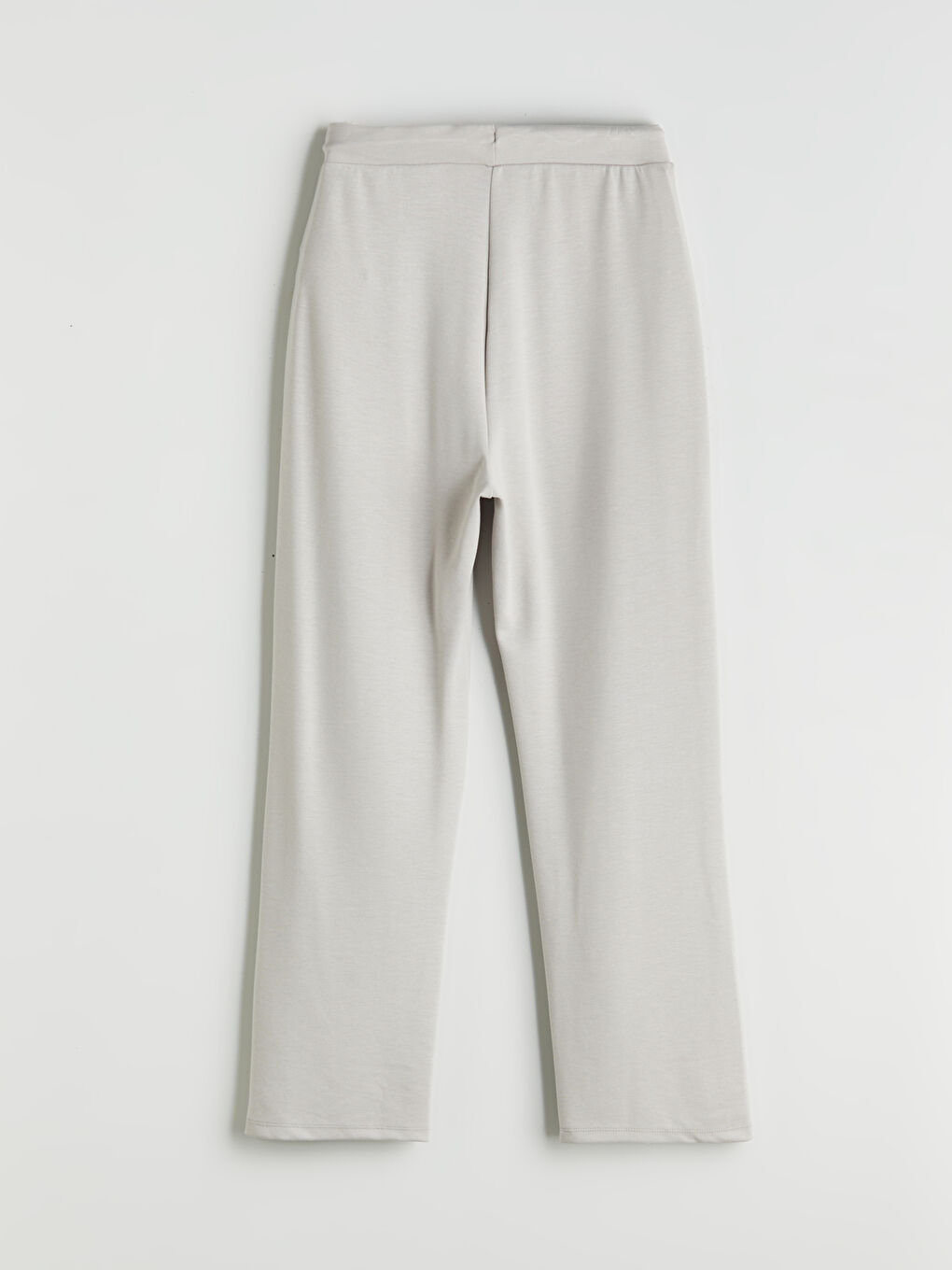 Gri Beli Lastikli Kadın Eşofman Altı-5