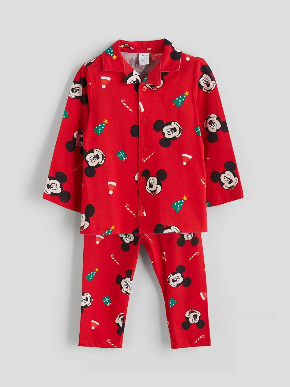 Сәби ұлдар қызыл Пижама жинағы