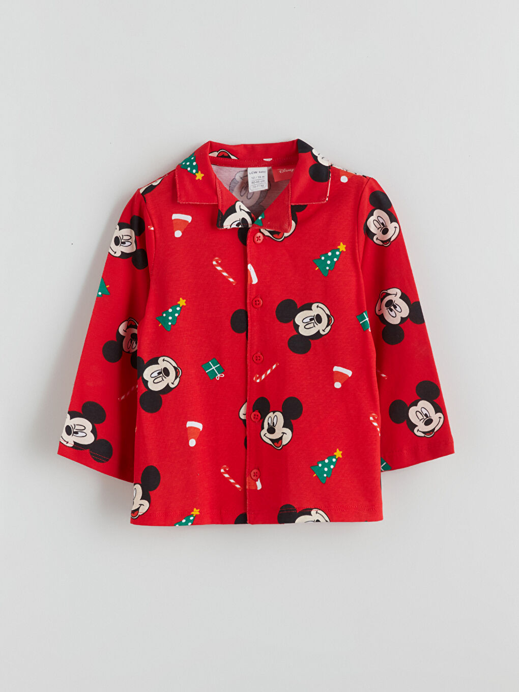 Сәби ұлдар қызыл Пижама жинағы-1