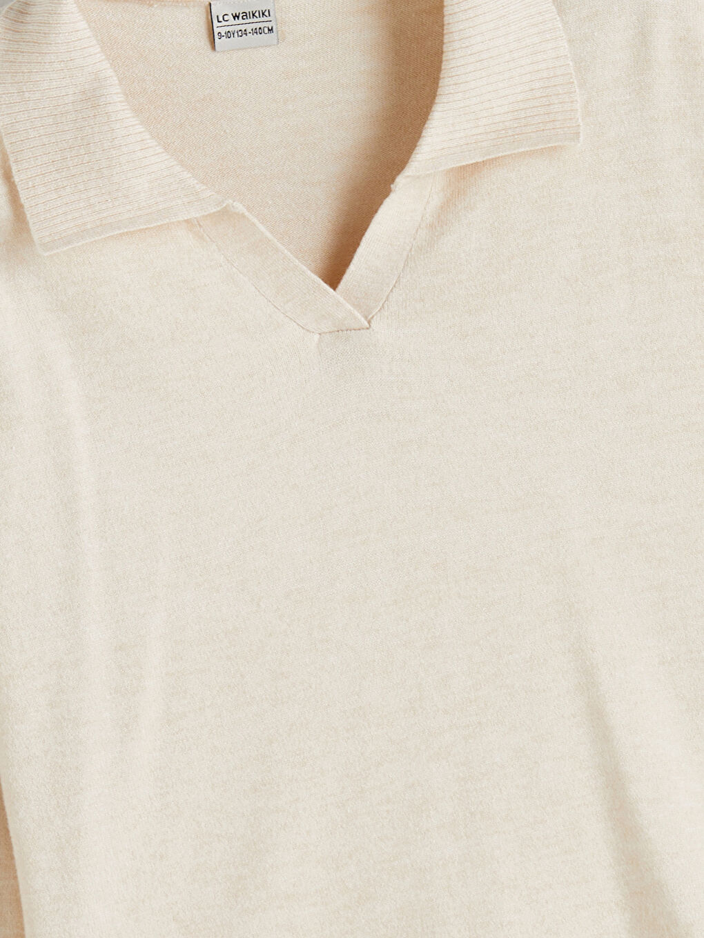 Polo Neck Girls' Knitwear Sweater and Trousers-2