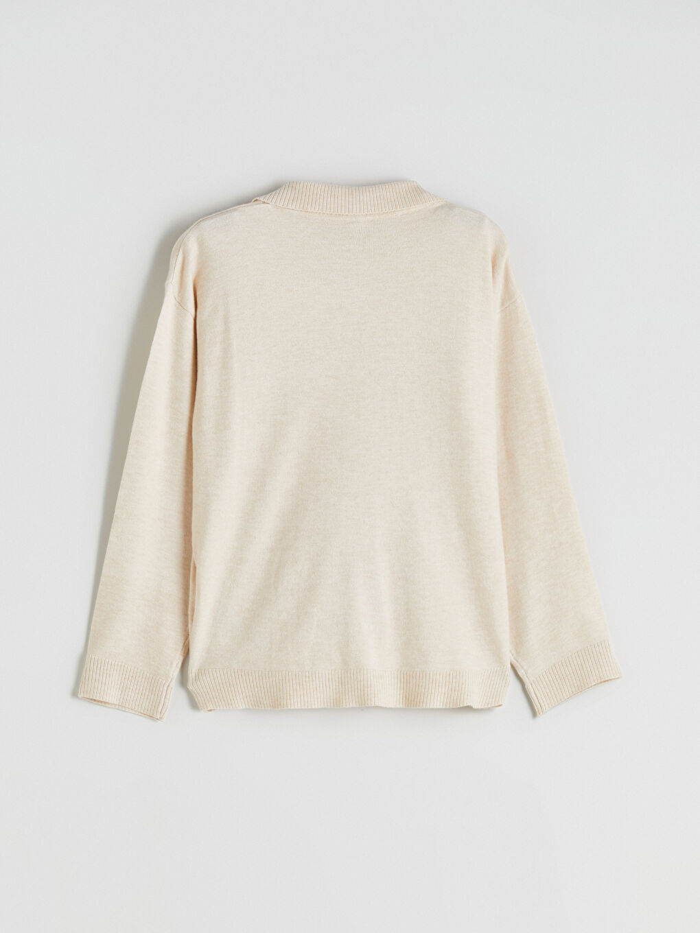 Polo Neck Girls' Knitwear Sweater and Trousers-3