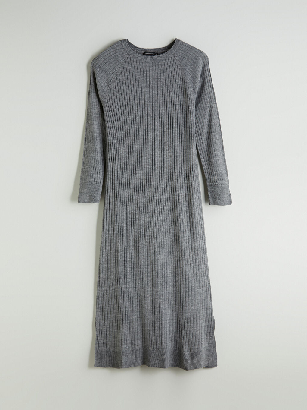 LCW Modest فستان بياقة دائرية -W5GD24Z8-YBQ
