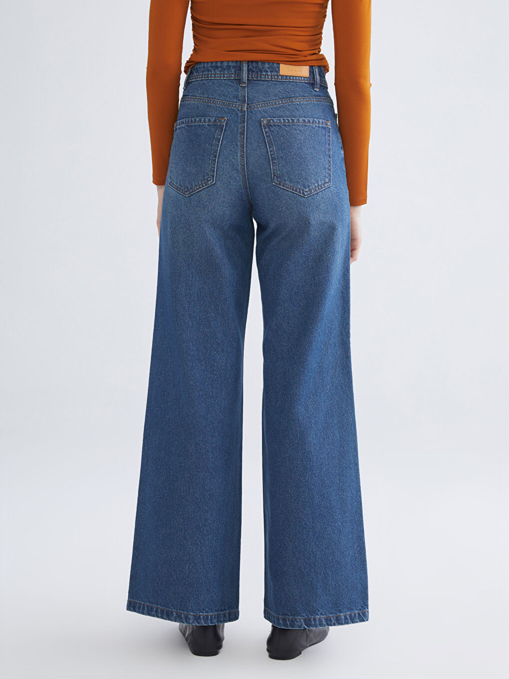 Wideleg Women's Jeans-3