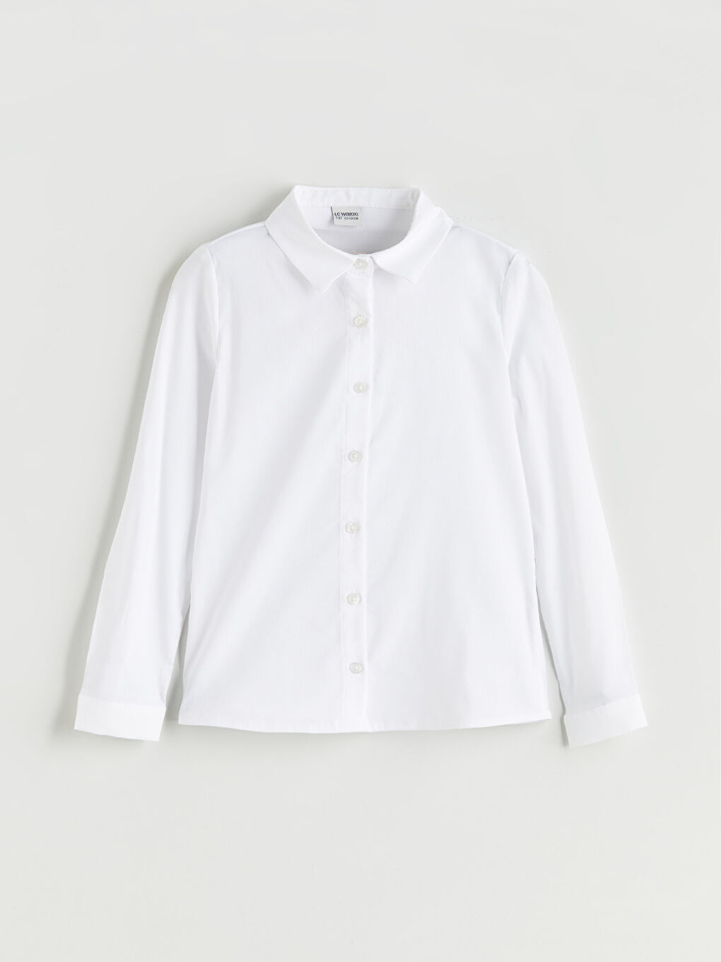 LCW ECO Basic Girls' Shirt -W5GD66Z4-R9J