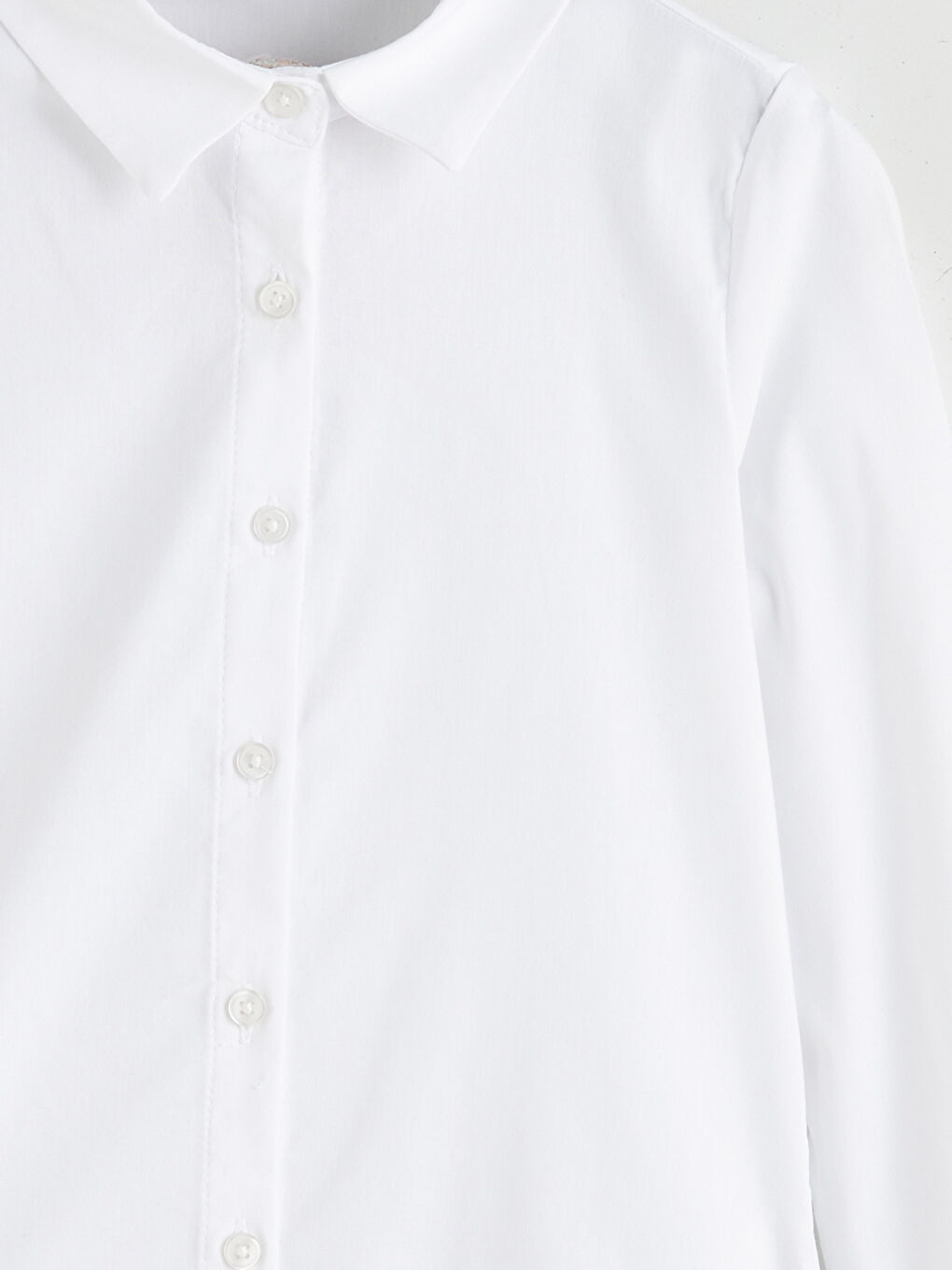 LCW ECO Basic Girls' Shirt -W5GD66Z4-R9J