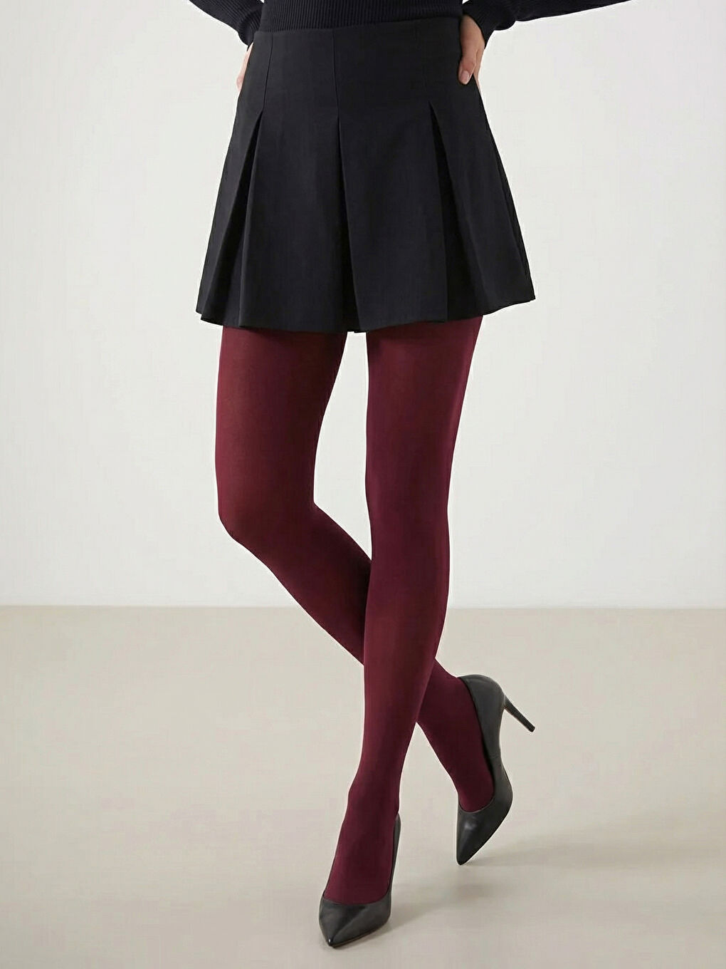 Colanți pentru femei din amestec de modal.