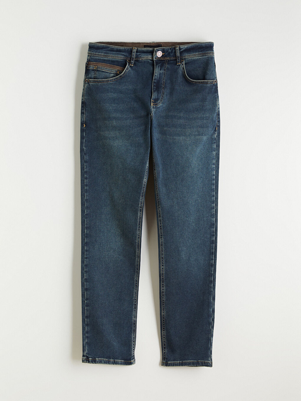 Yeşil 779 Regular Fit Erkek Jean Pantolon-4