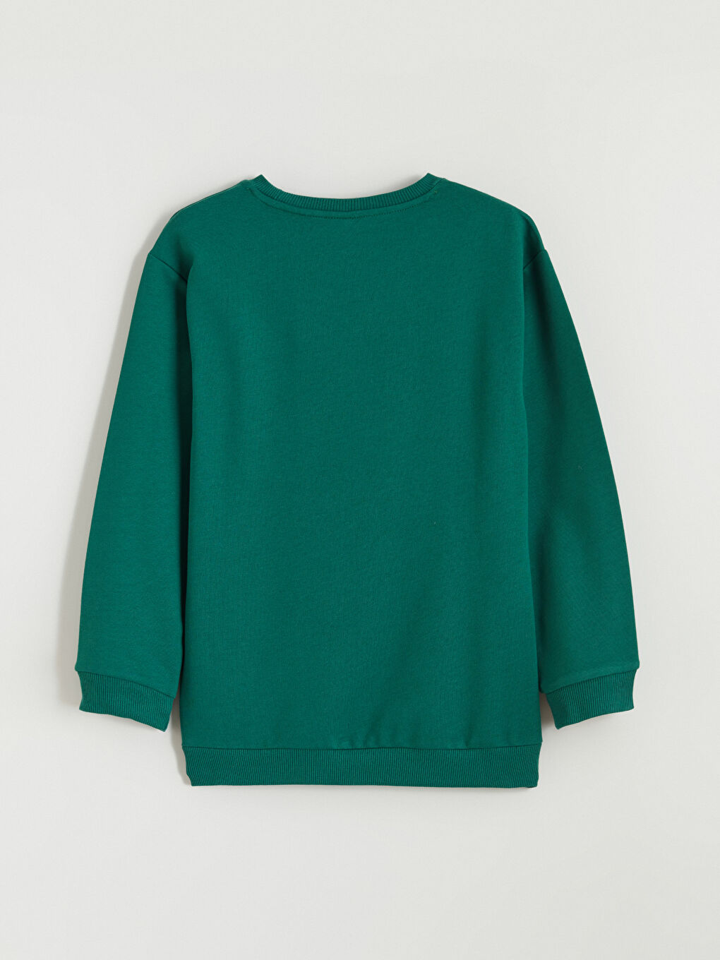 Crew Neck Minecraft Printed Boys' Sweatshirt-3