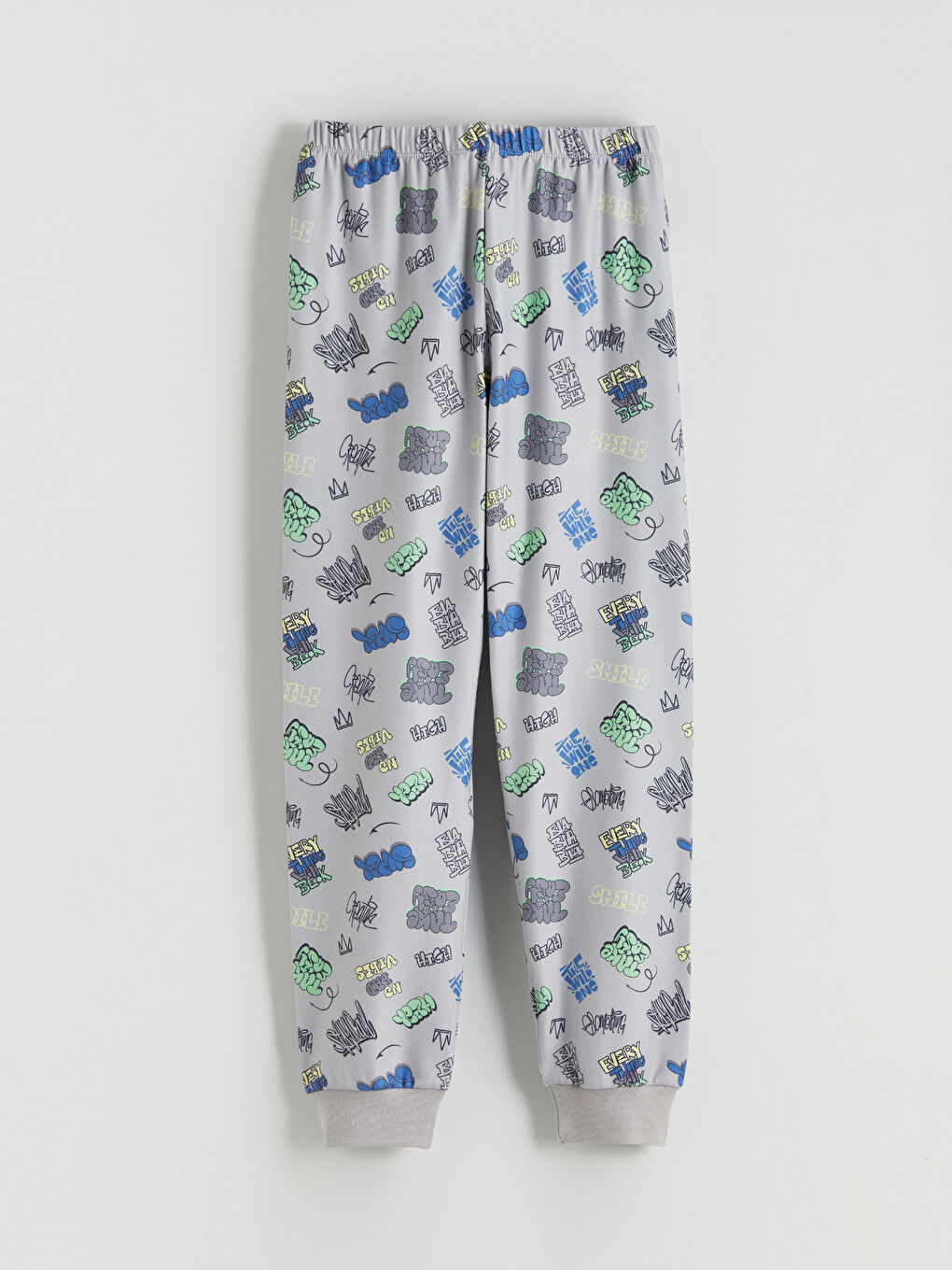 Crew Neck Boys' Pyjama Set-4