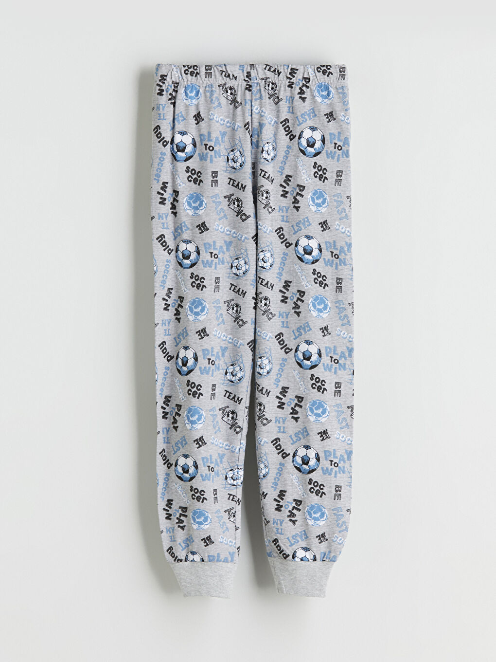 Crew Neck Printed Boys' Pyjama Set-4