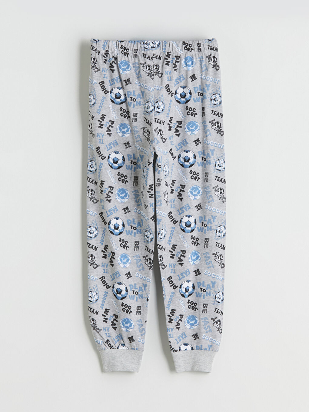 Crew Neck Printed Boys' Pyjama Set-6