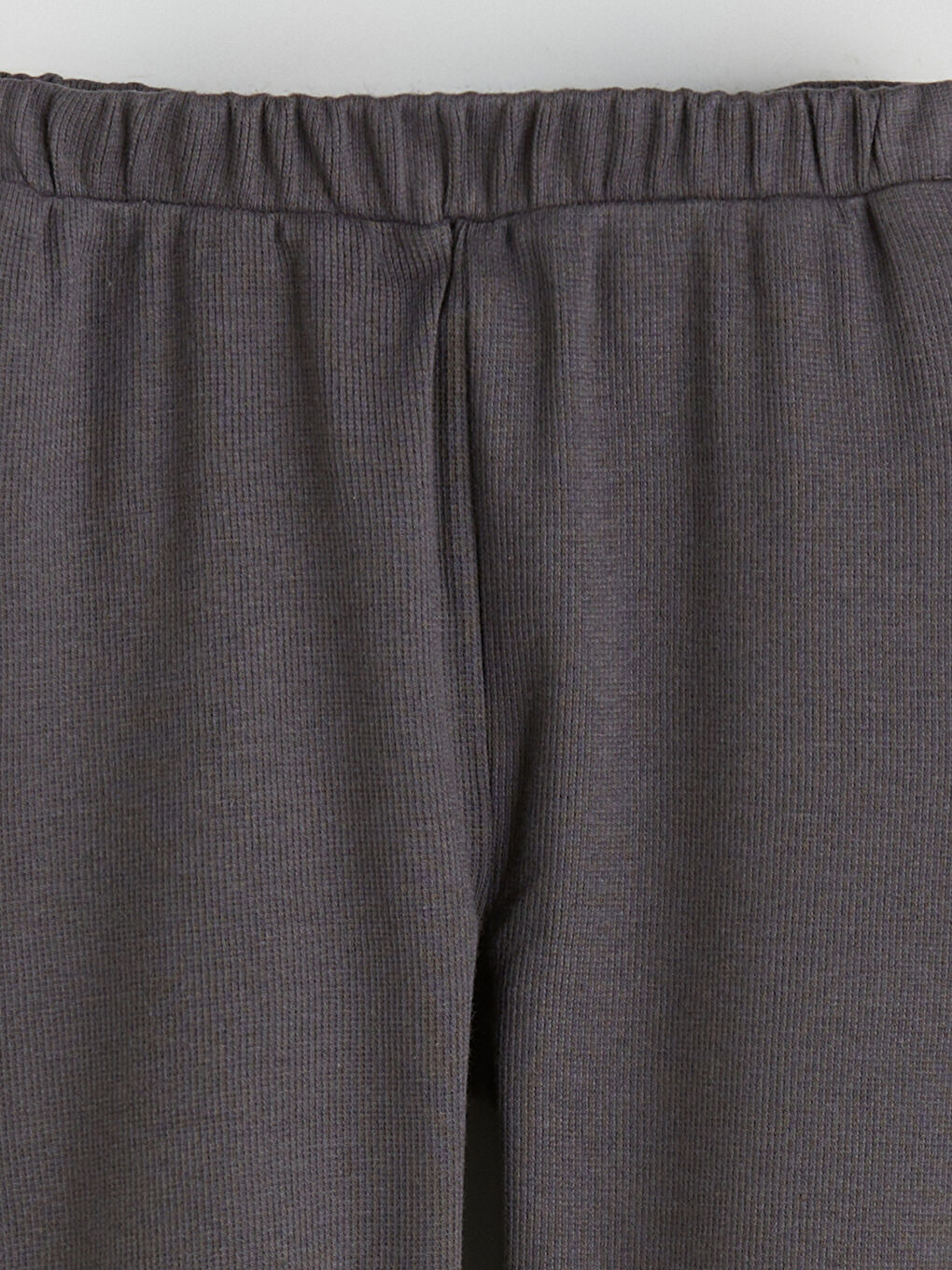 Gri Beli Lastikli Erkek Bebek Pantolon-2