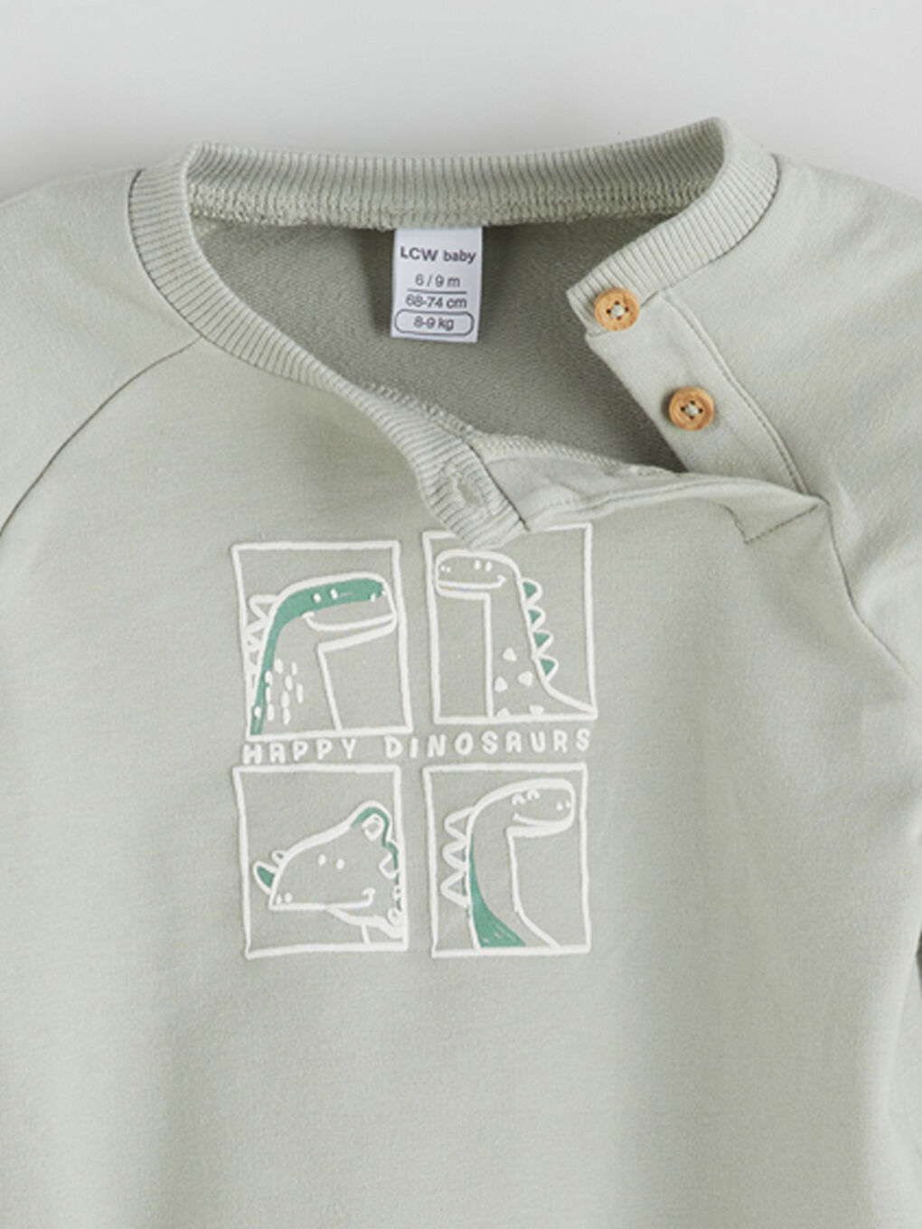 Baskılı Erkek Bebek Sweatshirt ve Pantolon-2