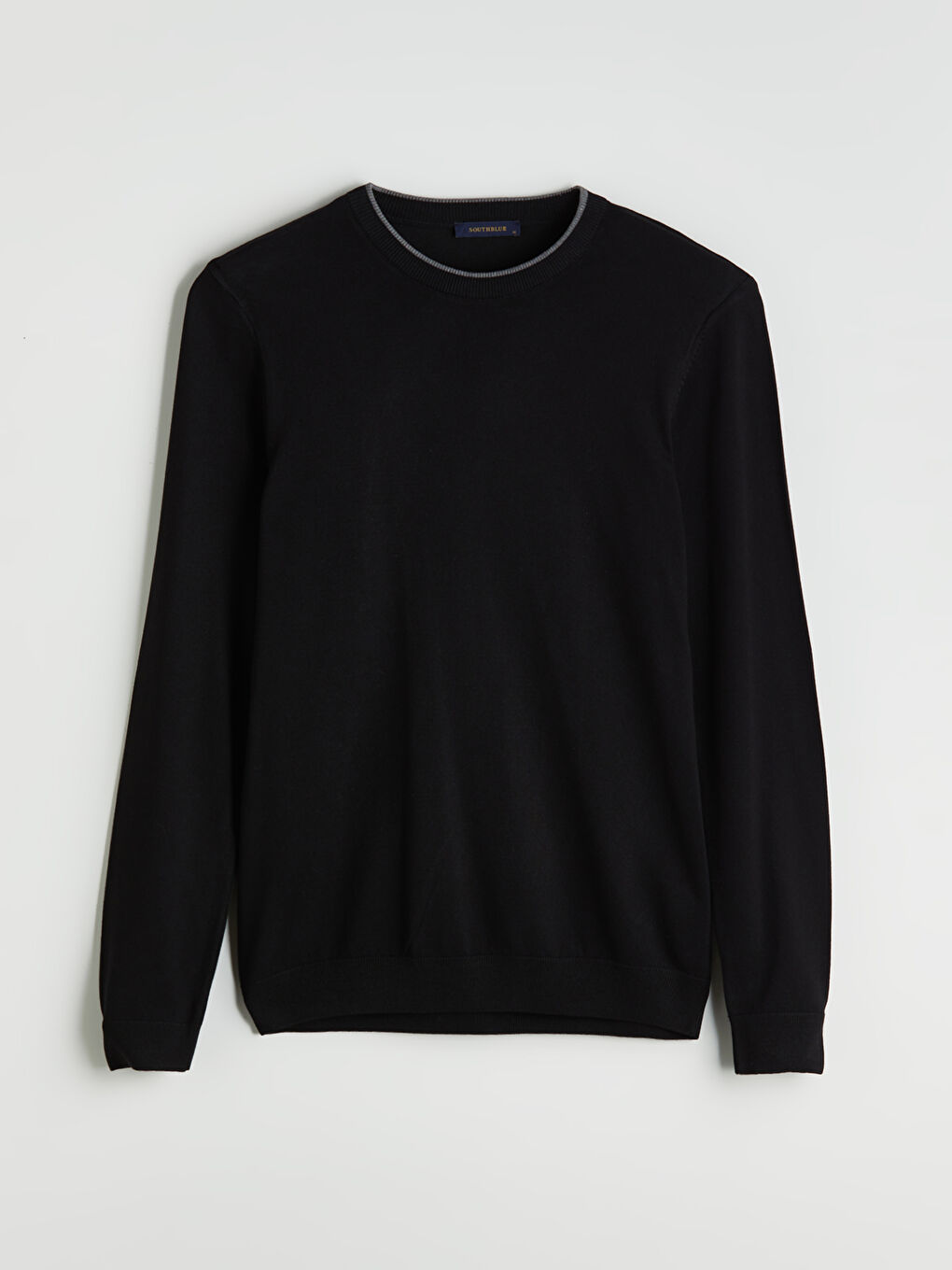 SOUTHBLUE Crew Neck Long Sleeve Men's Tricot Sweater -W5GF29Z8-CVL