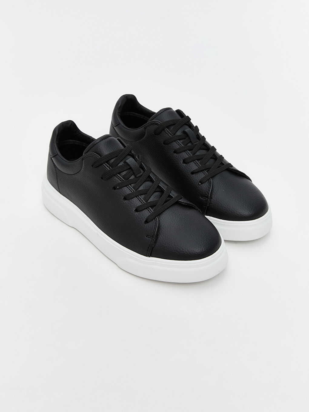 LCW STEPS Lace-up Faux Leather Men's Sneakers -W5GF40Z8-HUC
