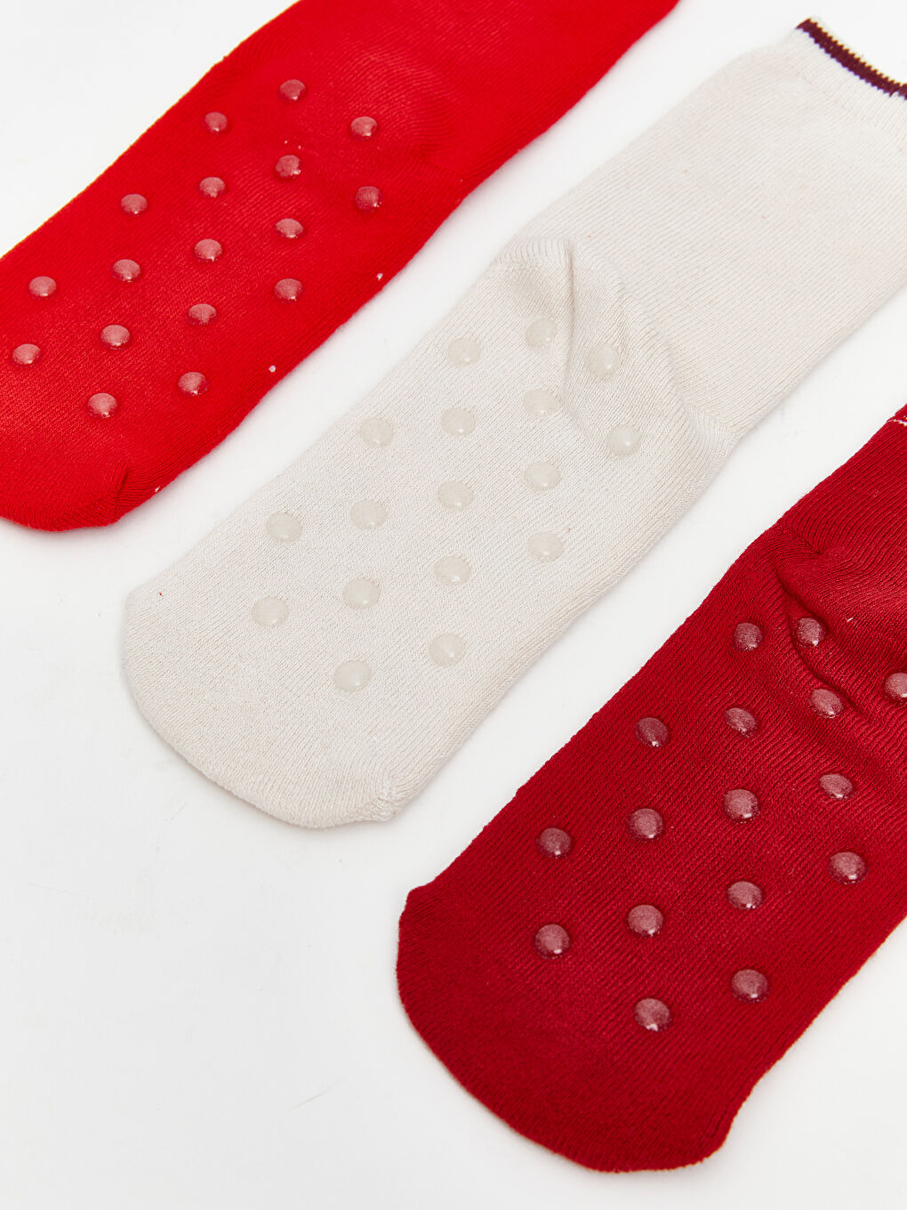 Girl RED Ankle Socks-3