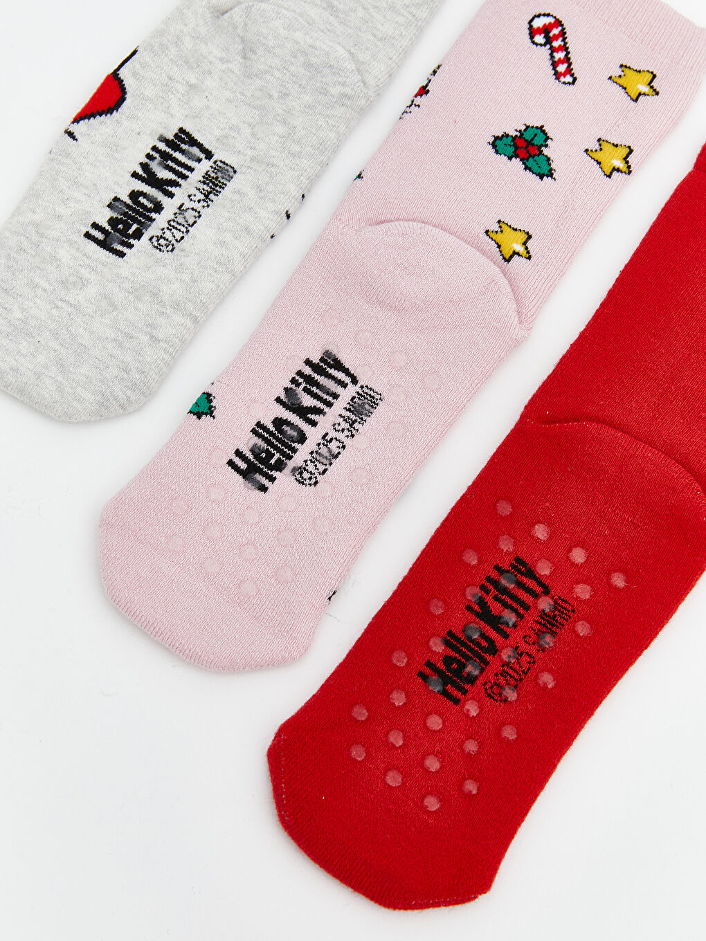 Girl RED Ankle Socks-2