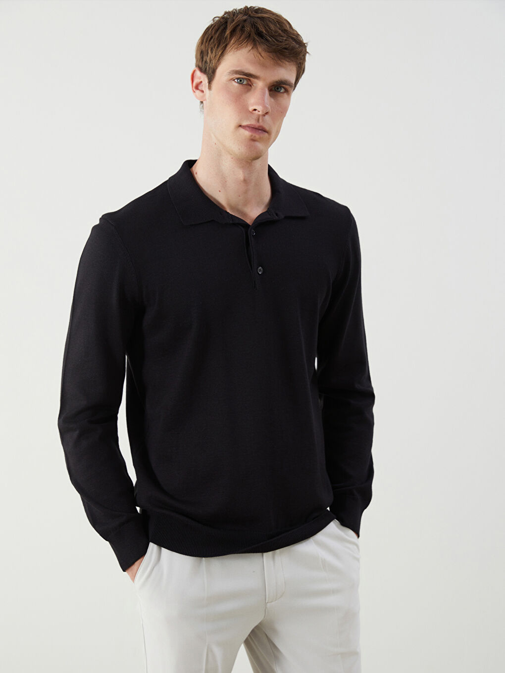 SOUTHBLUE Polo Neck Men's Knitwear Sweater -W5GG55Z8-CVL