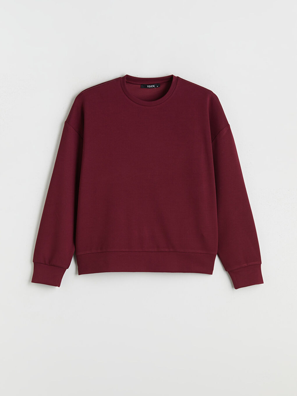 Crew Neck Oversize Women's Thick Sweatshirt-4