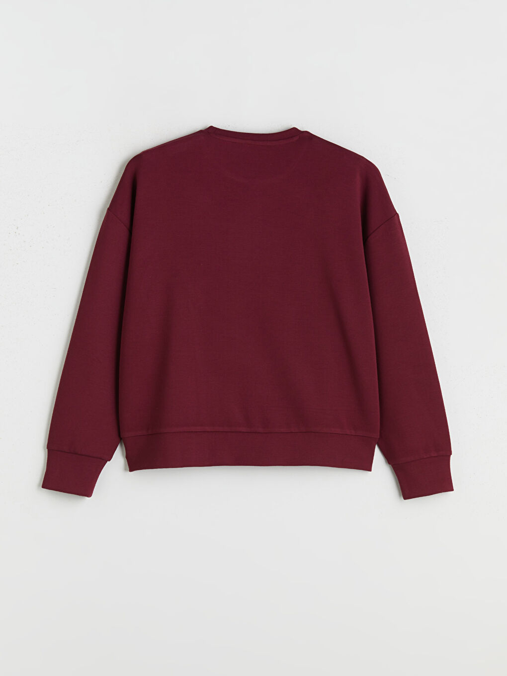Crew Neck Oversize Women's Thick Sweatshirt-5