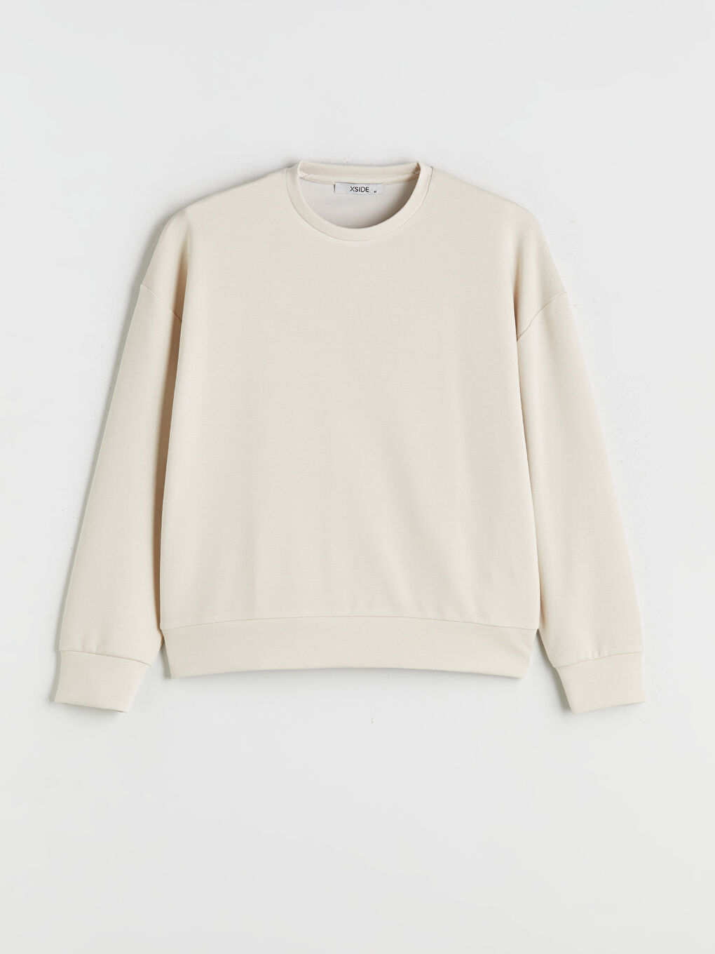 Crew Neck Oversize Women's Thick Sweatshirt-4