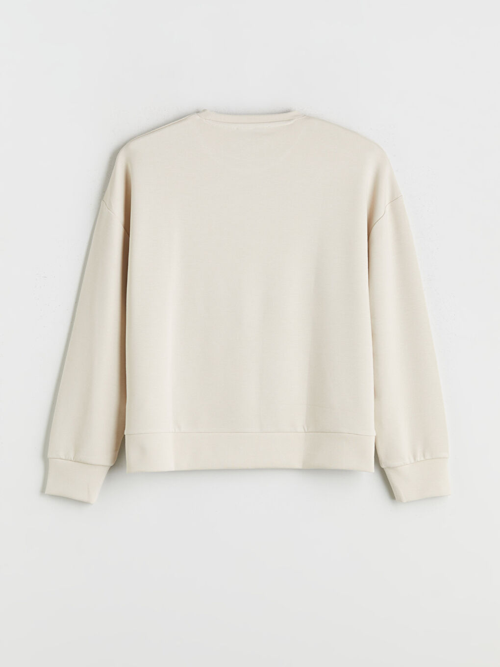 Crew Neck Oversize Women's Thick Sweatshirt-5