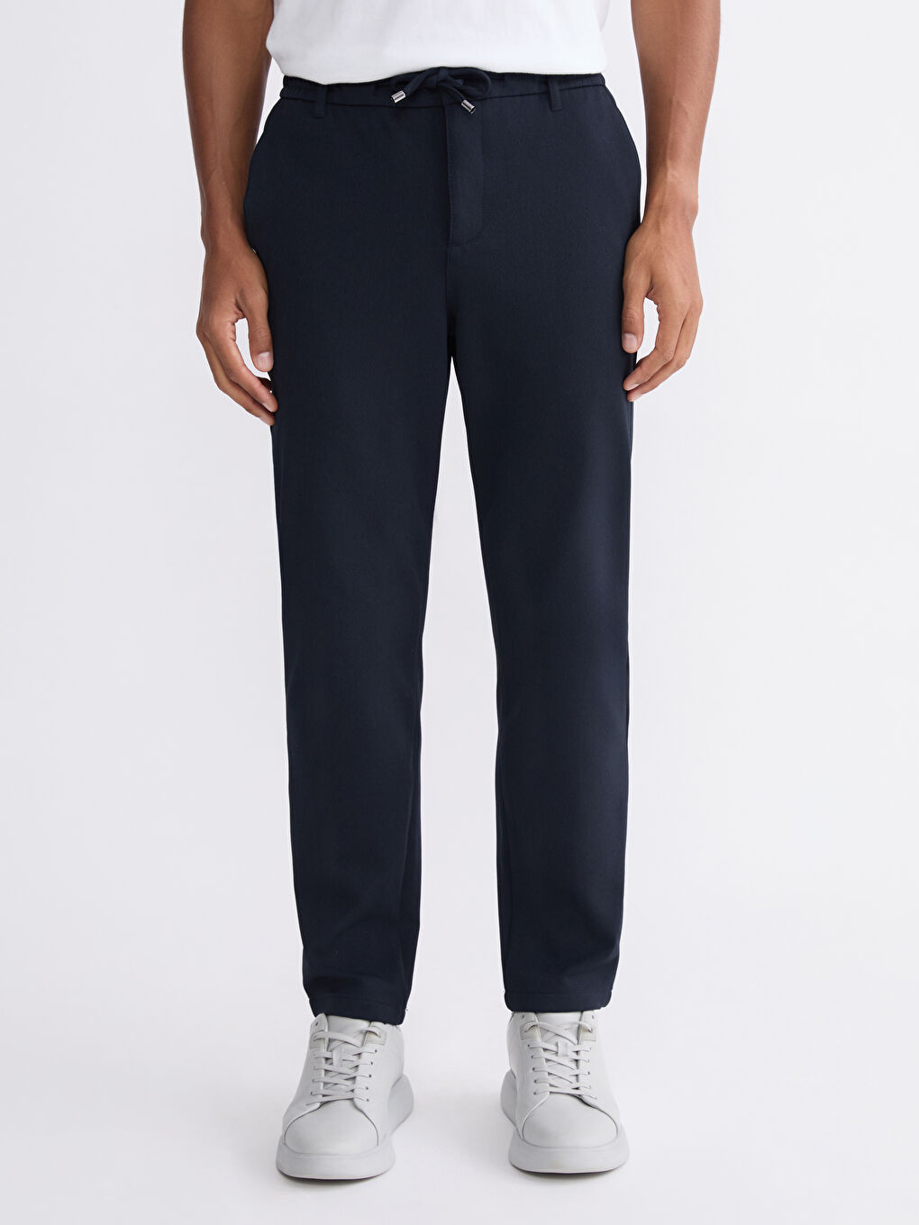 Lacivert Standart Kalıp Erkek Pantolon-1