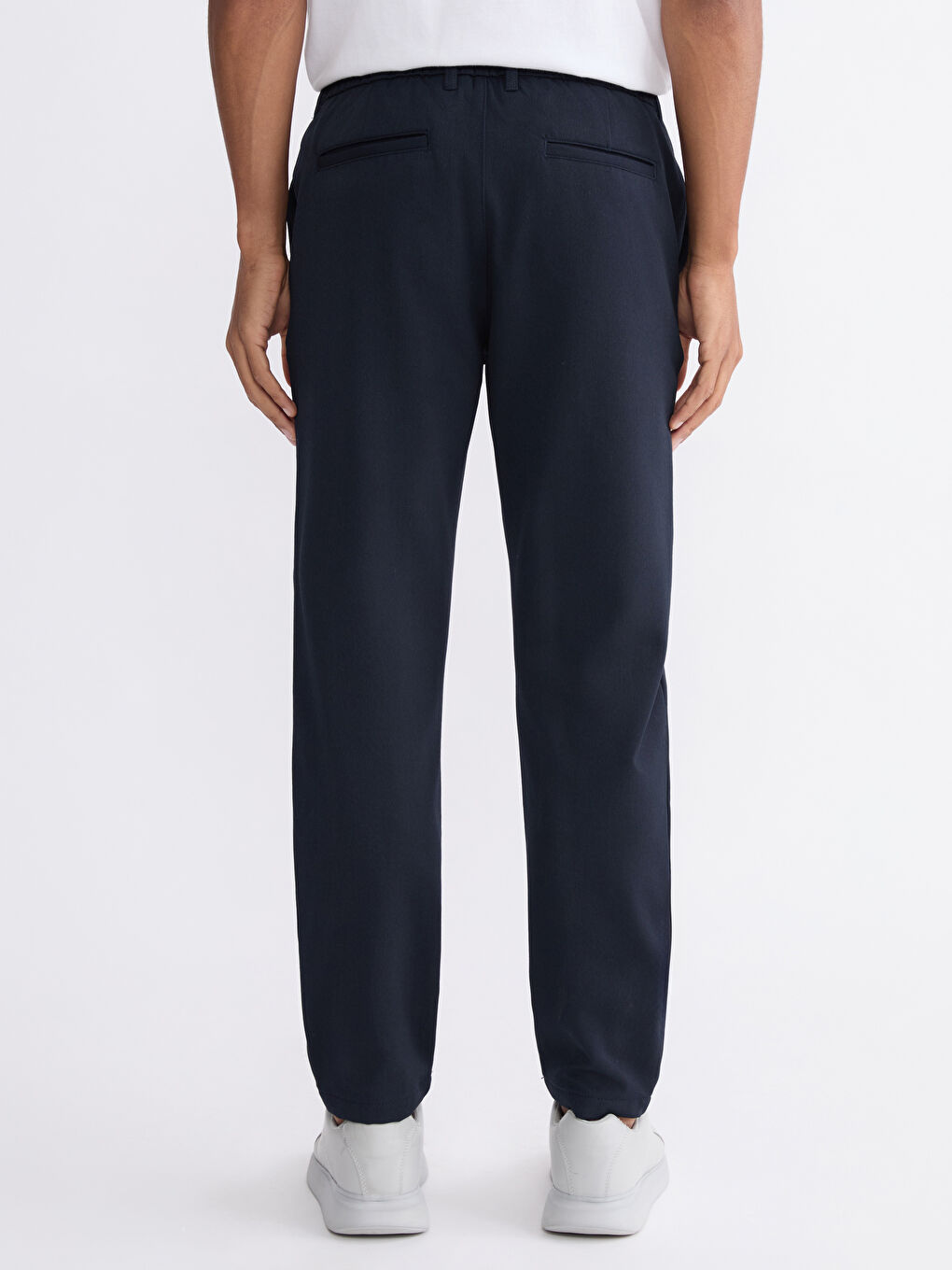 Lacivert Standart Kalıp Erkek Pantolon-3