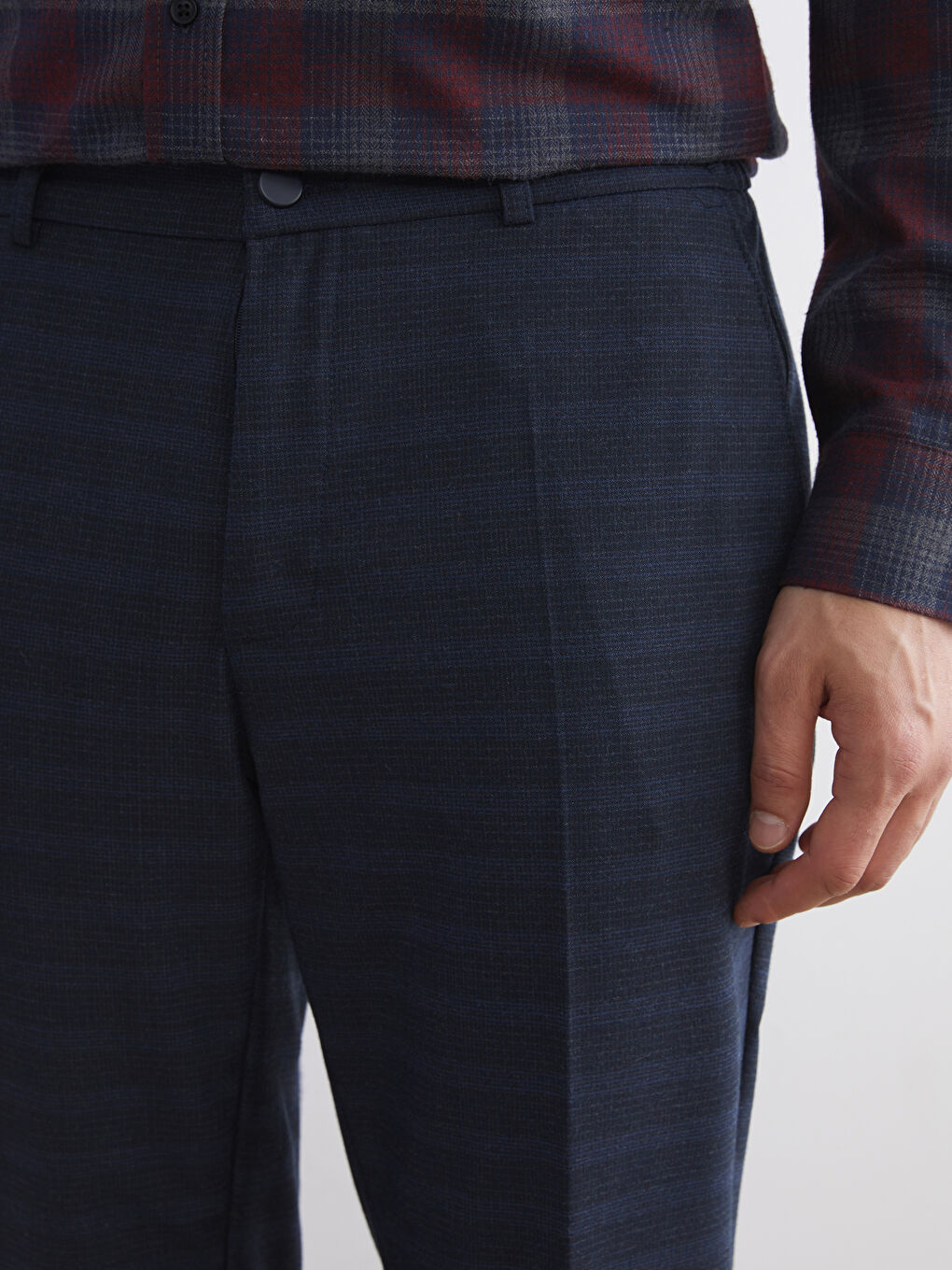 Standard Fit Men's Trousers-2