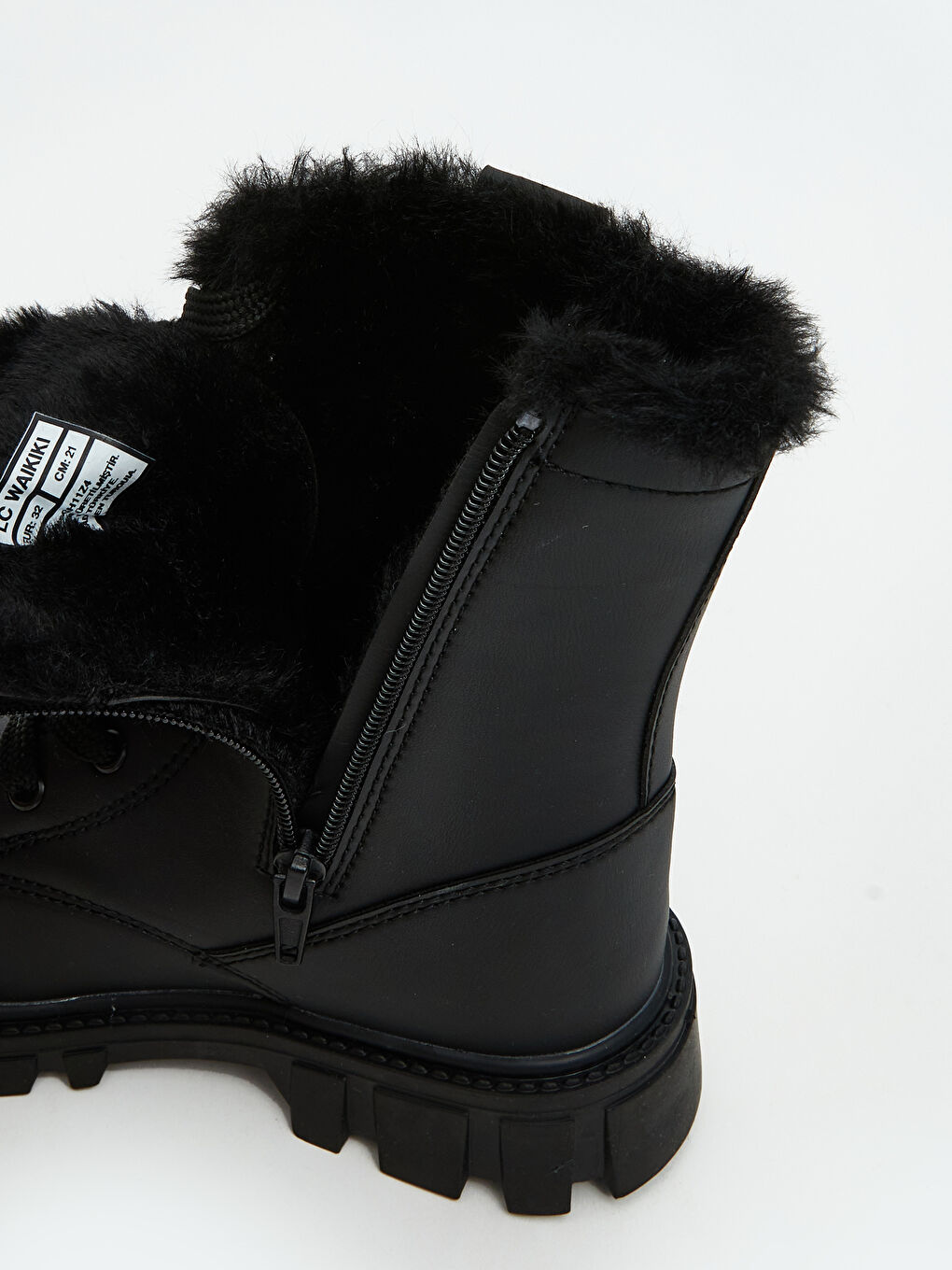 Siyah Bağcıklı Kız Çocuk Bot-6