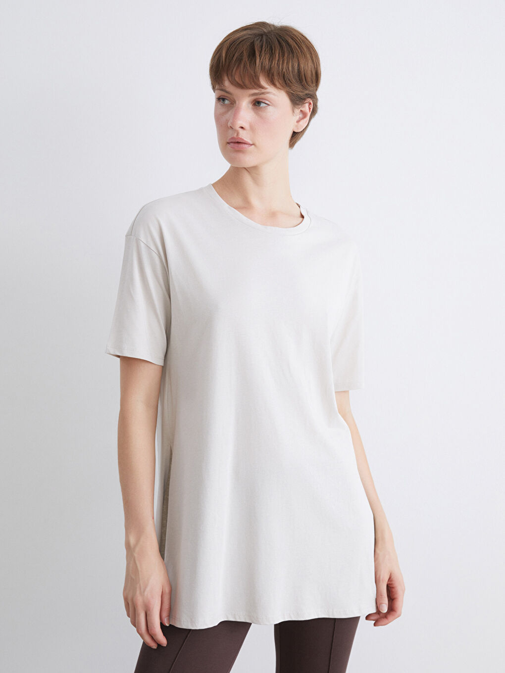 LCW ECO Crew Neck Women's T-Shirt -W5GI12Z8-G5M