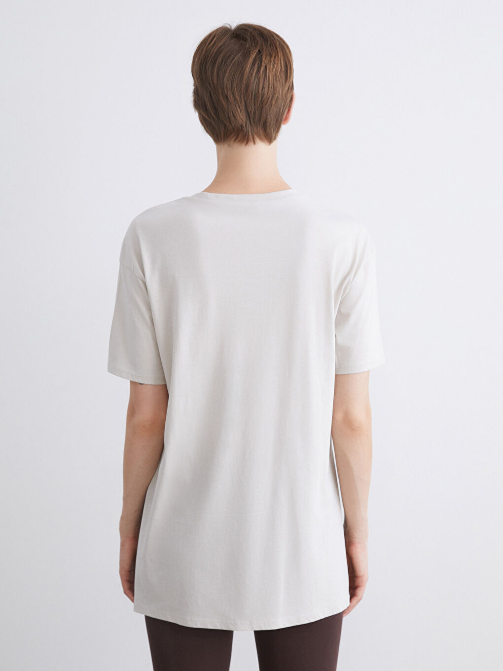 LCW ECO Crew Neck Women's T-Shirt -W5GI12Z8-G5M
